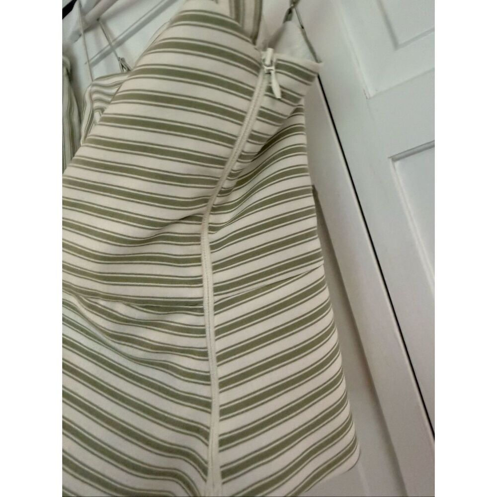 Anthropologie English Factory green striped trouser and tank set size XL - Picture 5 of 13